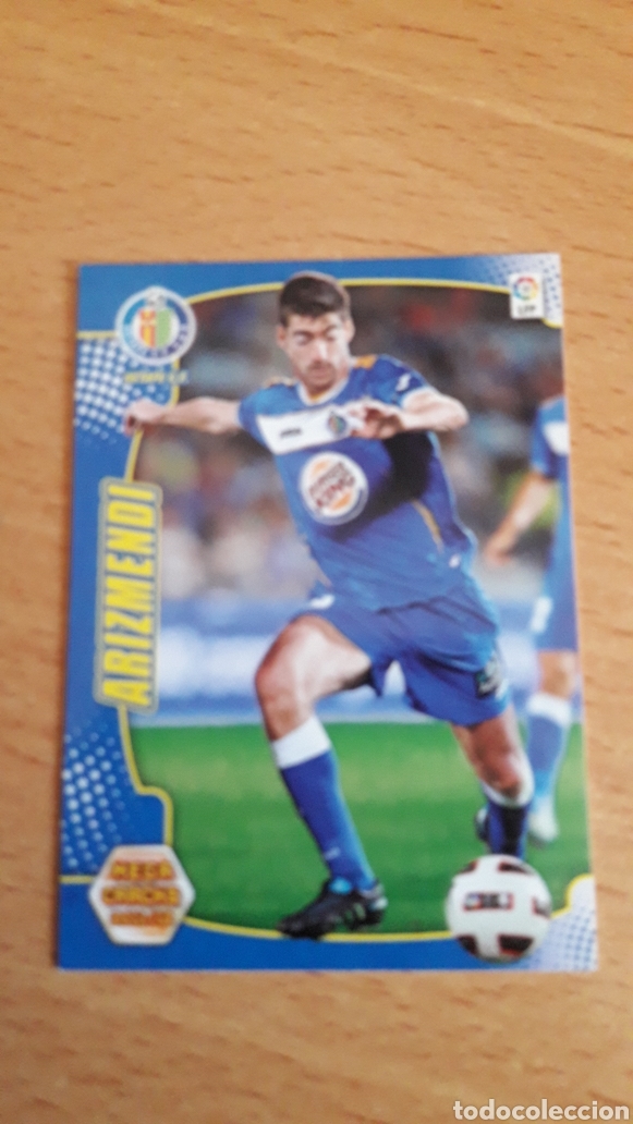 Cromos de f&uacute;tbol: Panini megacracks 2011 2012 11 12 106 Arizmendi Getafe