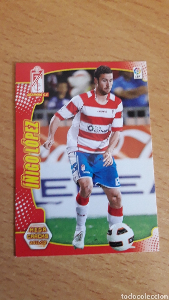 Figurine di Calcio: Panini megacracks 2011 2012 11 12 112 &Iacute;&ntilde;igo L&oacute;pez Granada