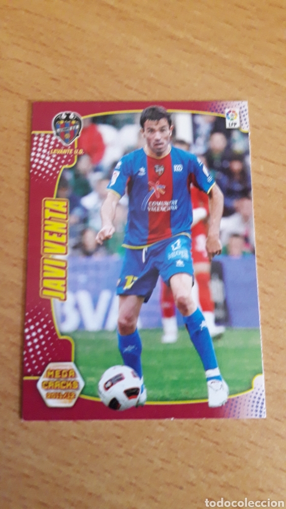Fu&szlig;ball-Sticker: Panini megacracks 2011 2012 11 12 129 Javi Venta Levante