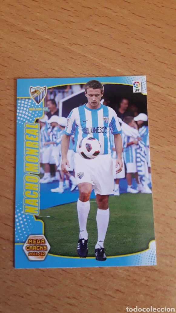 Cromos de Futebol: Panini megacracks 2011 2012 11 12 169 Nacho Monreal M&aacute;laga