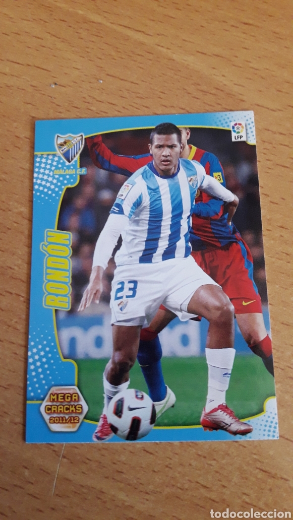Cromos de f&uacute;tbol: Panini megacracks 2011 2012 11 12 180 Rond&oacute;n M&aacute;laga