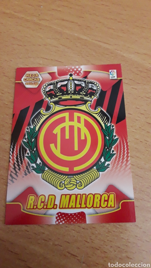 Cromos de f&uacute;tbol: Panini megacracks 2011 2012 11 12 181 escudo Mallorca