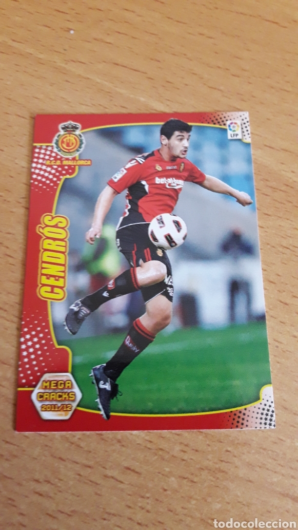 Fu&szlig;ball-Sticker: Panini megacracks 2011 2012 11 12 183 Cendros Mallorca