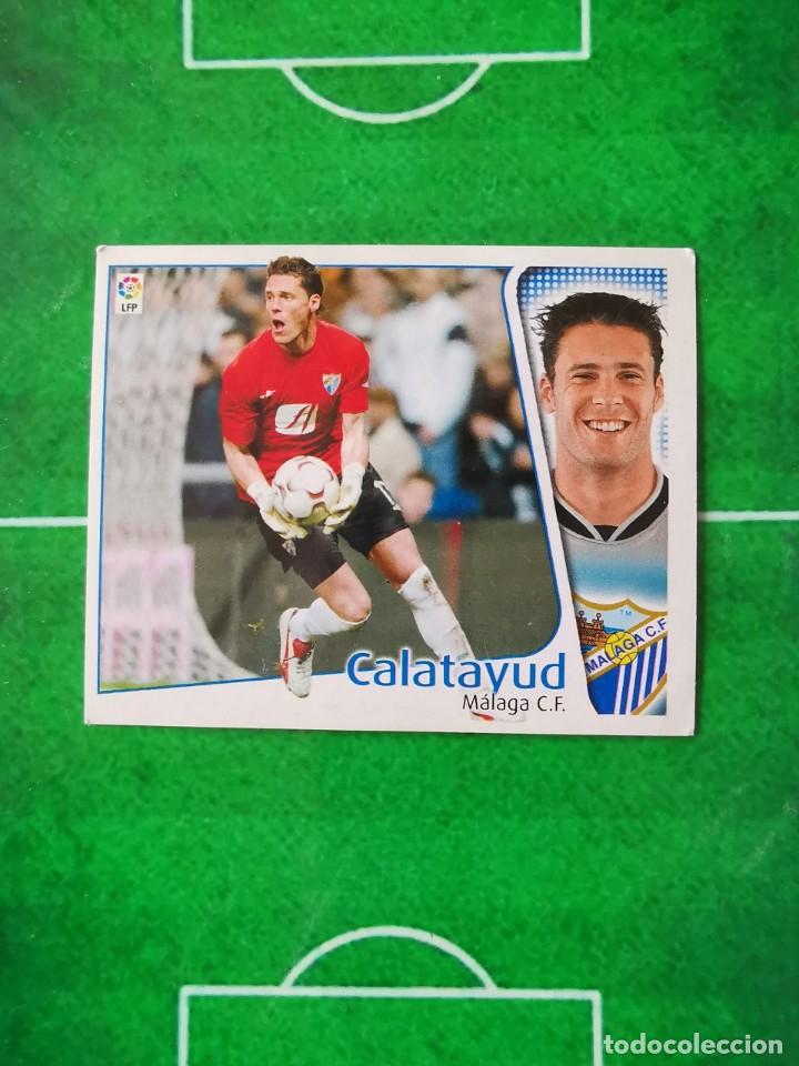 Fu&szlig;ball-Sticker: CROMO F&Uacute;TBOL 04 05 SIN PEGAR LIGA ESTE 2004 2005 MALAGA CF CALATAYUD