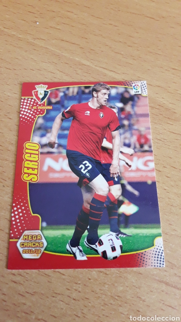 Figurine di Calcio: Panini megacracks 2011 2012 11 12 203 Sergio Osasuna