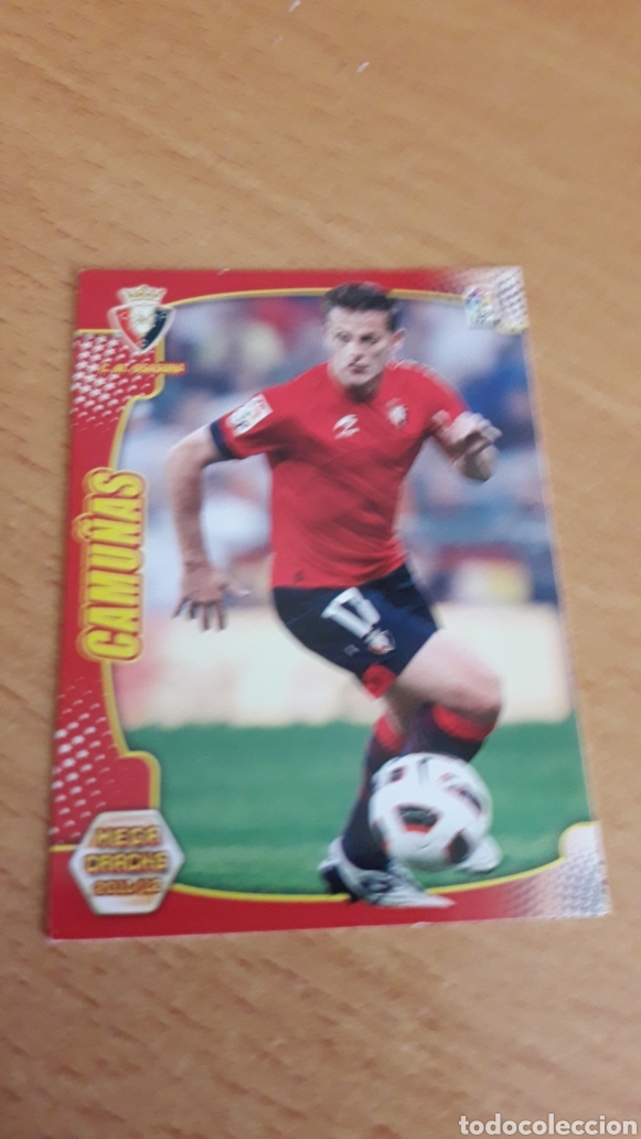 Figurine di Calcio: Panini megacracks 2011 2012 11 12 212 Camu&ntilde;as Osasuna