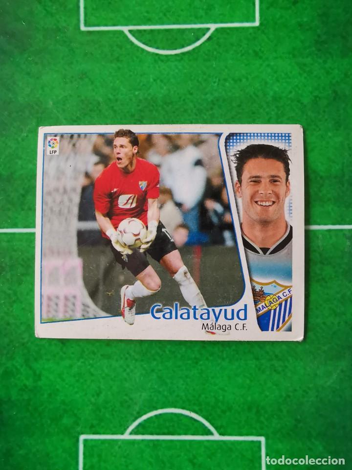 Fu&szlig;ball-Sticker: CROMO F&Uacute;TBOL 04 05 SIN PEGAR LIGA ESTE 2004 2005 MALAGA CF CALATAYUD