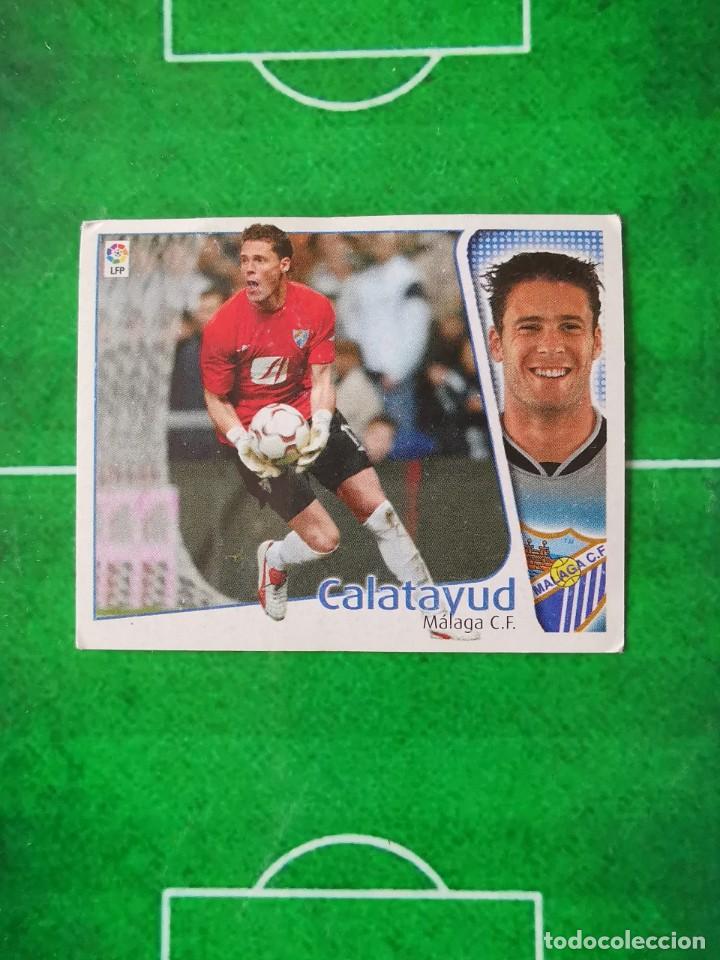Fu&szlig;ball-Sticker: CROMO F&Uacute;TBOL 04 05 SIN PEGAR LIGA ESTE 2004 2005 MALAGA CF CALATAYUD