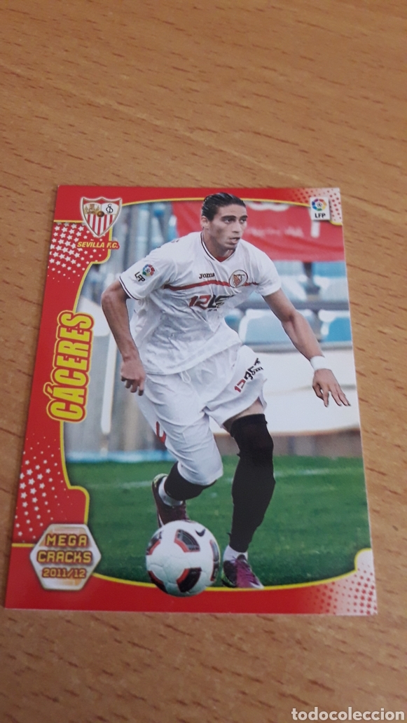 Fu&szlig;ball-Sticker: Panini megacracks 2011 2012 11 12 275 C&aacute;ceres Sevilla