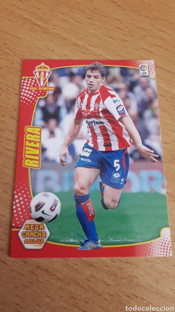Cromos de Futebol: Panini megacracks 2011 2012 11 12 299 Rivera Sporting de Gij&oacute;n