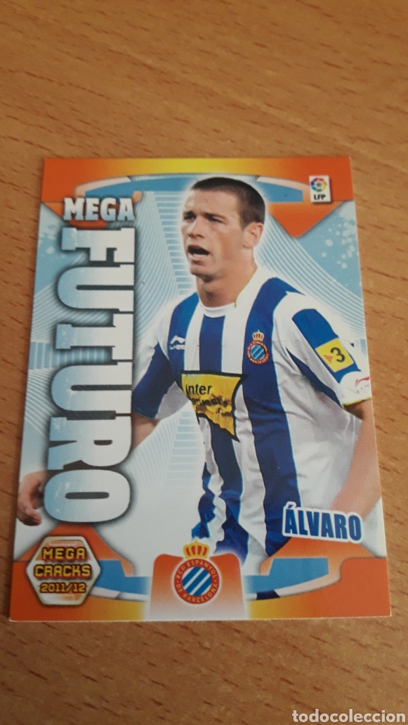 Figurine di Calcio: Panini megacracks 2011 2012 11 12 406 &Aacute;lvaro Espanyol megafuturo