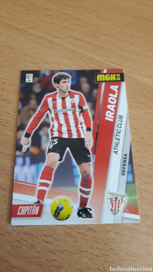 Fu&szlig;ball-Sticker: Panini megacracks 2012 2013 12 13 3 Iraola Athletic de Bilbao