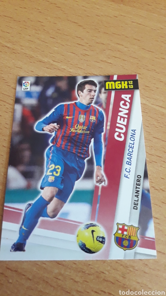 Fu&szlig;ball-Sticker: Panini megacracks 2012 2013 12 13 51 Cuenca Barcelona