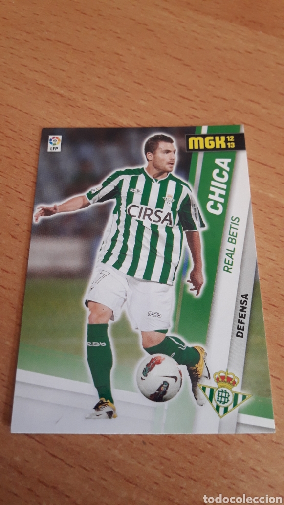 Fu&szlig;ball-Sticker: Panini megacracks 2012 2013 12 13 58 Chica Real Betis