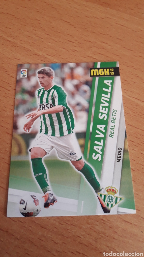 Cromos de f&uacute;tbol: Panini megacracks 2012 2013 12 13 66 Salva Sevilla Real Betis