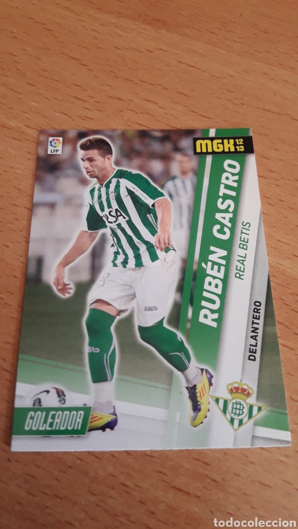 Fu&szlig;ball-Sticker: Panini megacracks 2012 2013 12 13 72 Rub&eacute;n Castro Real Betis