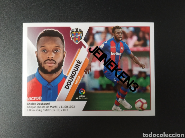 Cromos de f&uacute;tbol: Este 2019/20 8B Doukoure (Baja) Levante - Foto 1