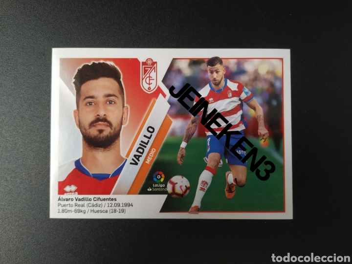 Cromos de f&uacute;tbol: Este 2019/20 11 Vadillo Granada - Foto 1