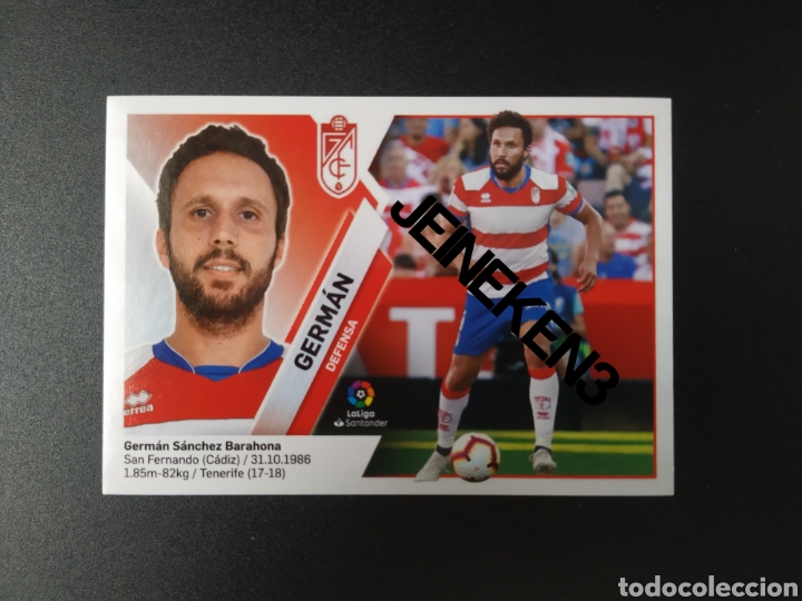 Cromos de f&uacute;tbol: Este 2019/20 4 Germ&aacute;n Granada - Foto 1