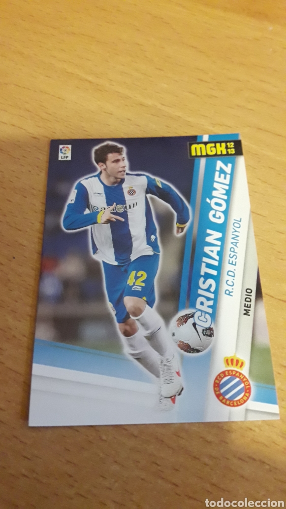 Fu&szlig;ball-Sticker: Panini megacracks 2012 2013 12 13 118 Cristian G&oacute;mez Espanyol