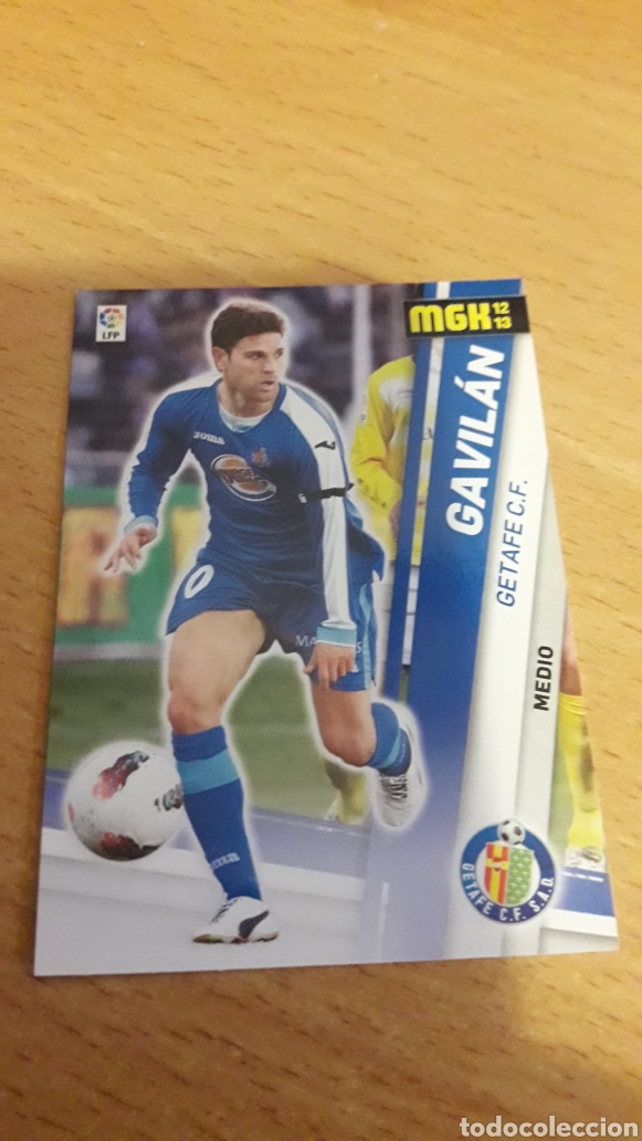 Figurine di Calcio: Panini megacracks 2012 2013 12 13 140 Gavil&aacute;n Getafe