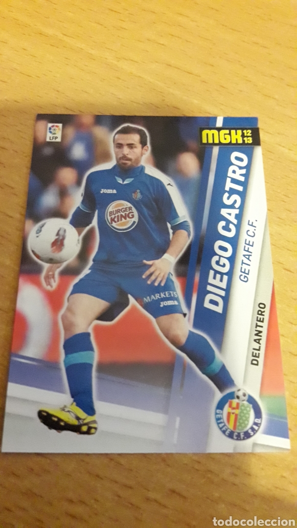 Figurine di Calcio: Panini megacracks 2012 2013 12 13 142 Diego Castro Getafe