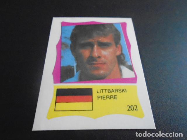 Cromos de F&uacute;tbol: 202 VERSION PIERRE LITTBARSKI ALEMANIA FIFA WORLD CUP MEXICO 86 MUNDIAL 1986 REYAUCA