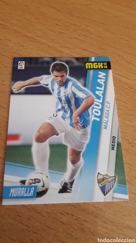 Fu&szlig;ball-Sticker: Panini megacracks 2012 2013 12 13 207 Toulalan M&aacute;laga