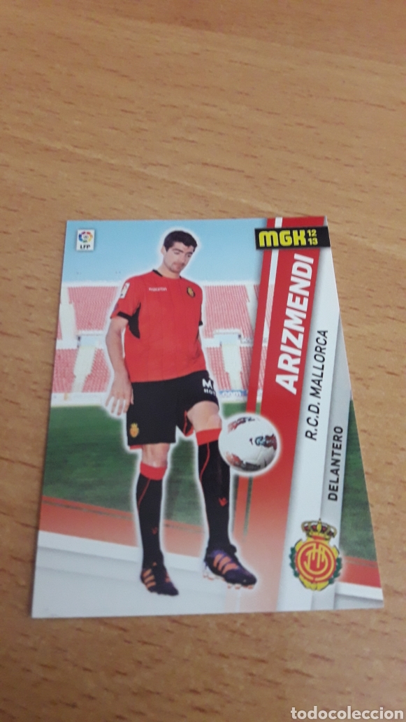 Fu&szlig;ball-Sticker: Panini megacracks 2012 2013 12 13 231 Arizmendi Mallorca