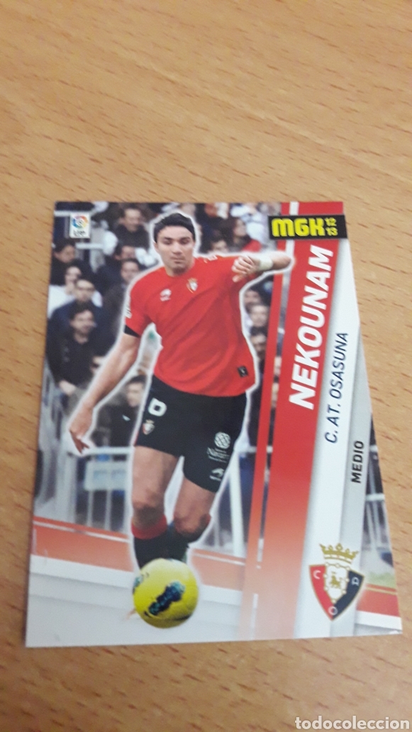Figurine di Calcio: Panini megacracks 2012 2013 12 13 244 Nekounam Osasuna