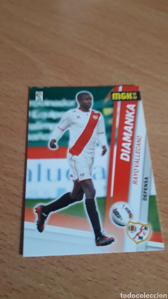 Fu&szlig;ball-Sticker: Panini megacracks 2012 2013 12 13 257 Diamanka Rayo Vallecano
