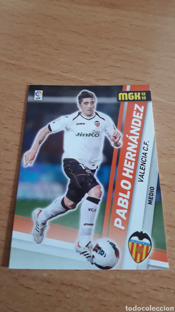 Cromos de Futebol: Panini megacracks 2012 2013 12 13 321 Pablo Hern&aacute;ndez Valencia