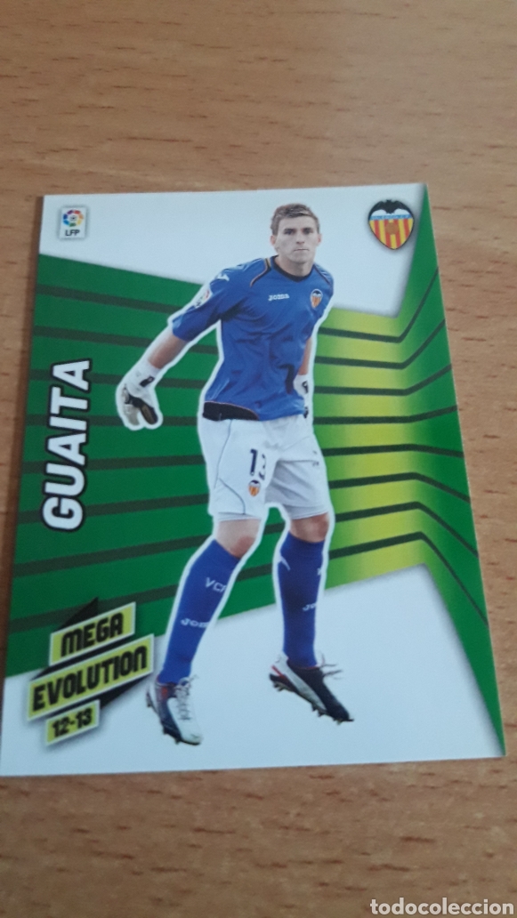 Figurine di Calcio: Panini megacracks 2012 2013 12 13 393 Guaita Valencia