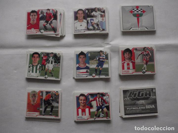 Figurine di Calcio: Lote 250 CROMOS DE FUTBOL DIFERENTES LIGA 2007 2008 LIGA EDICIONES ESTE. Stickers sin pegar