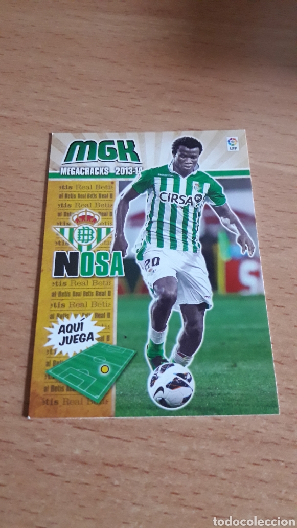 Cromos de Futebol: Panini megacracks 2013 2014 13 14 85 Nosa Real Betis