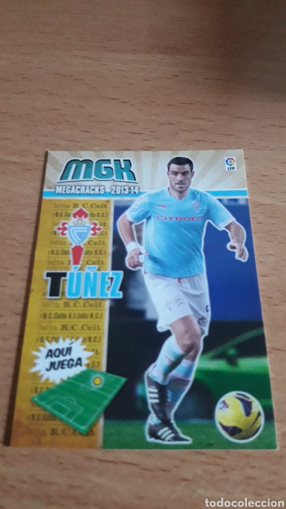 Figurine di Calcio: Panini megacracks 2013 2014 13 14 96 Tu&ntilde;ez Celta de Vigo