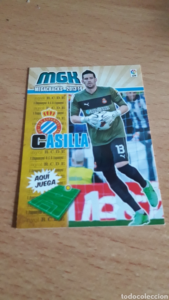 Fu&szlig;ball-Sticker: Panini megacracks 2013 2014 13 14 128 Casilla Espanyol