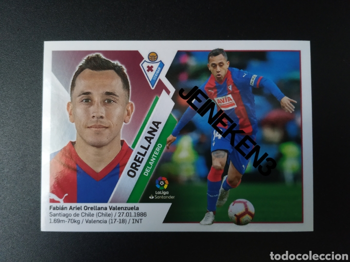 Cromos de f&uacute;tbol: Este 2019/20 13 Orellana &Eacute;ibar - Foto 1