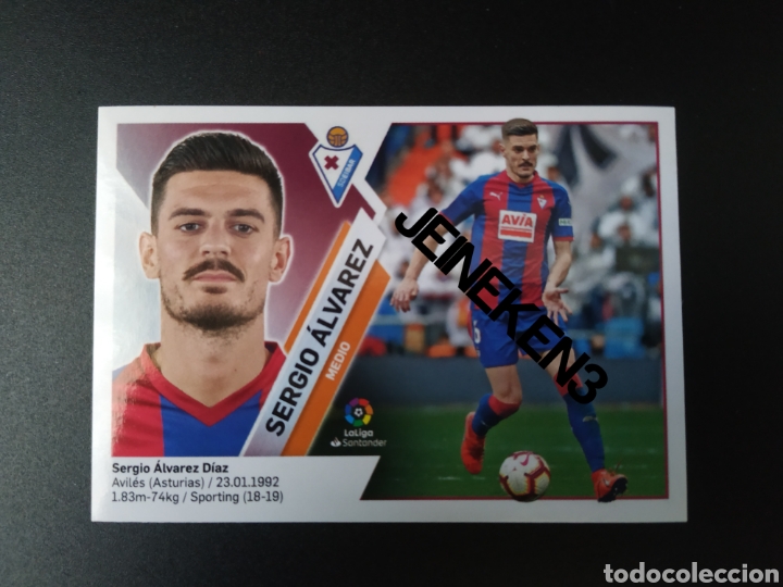 Cromos de f&uacute;tbol: Este 2019/20 10 Sergio &Aacute;lvarez &Eacute;ibar - Foto 1