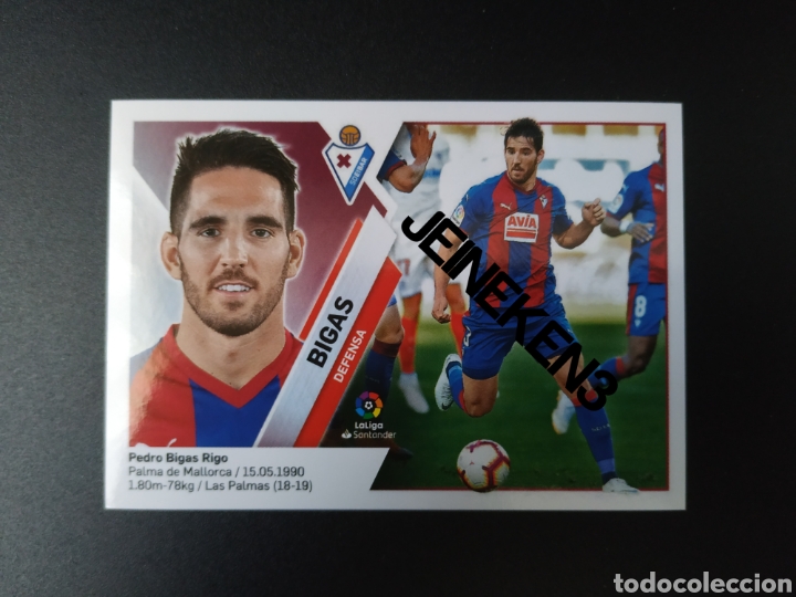 Cromos de f&uacute;tbol: Este 2019/20 7 Bigas &Eacute;ibar - Foto 1