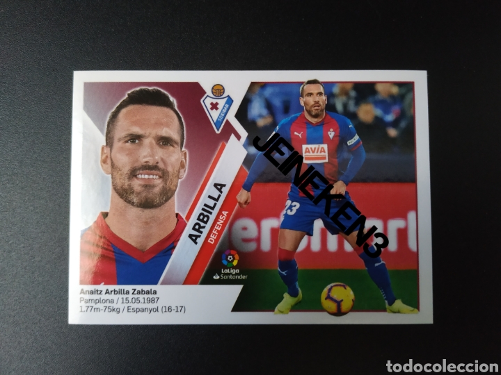 Cromos de f&uacute;tbol: Este 2019/20 5 Arbilla &Eacute;ibar - Foto 1