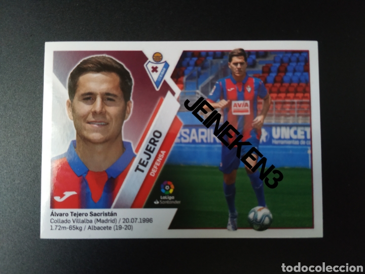 Cromos de f&uacute;tbol: Este 2019/20 3 Tejero (II) &Eacute;ibar - Foto 1