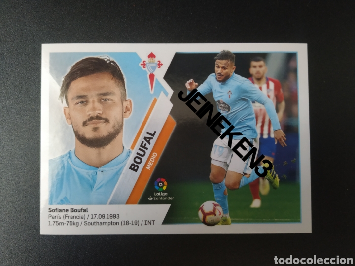 Cromos de f&uacute;tbol: Este 2019/20 13 Boufal (Baja) Celta - Foto 1