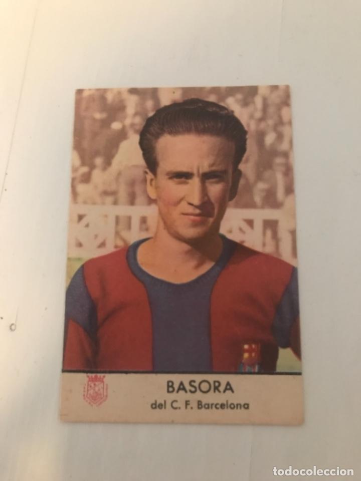 Cromos de f&uacute;tbol: Basora - Foto 1