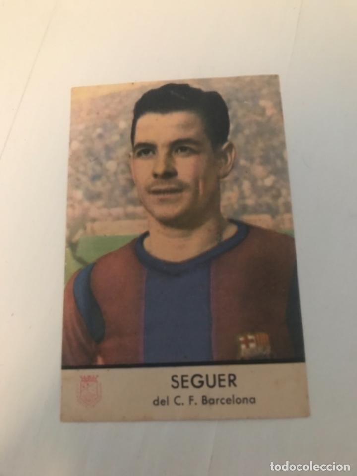 Cromos de f&uacute;tbol: Seguer - Foto 1