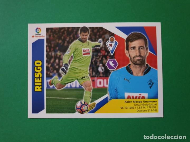 Cromos de f&uacute;tbol: 1 RIESGO - EIBAR - EDICIONES ESTE 2017-18 - 17/18 (NUEVO) - Foto 1
