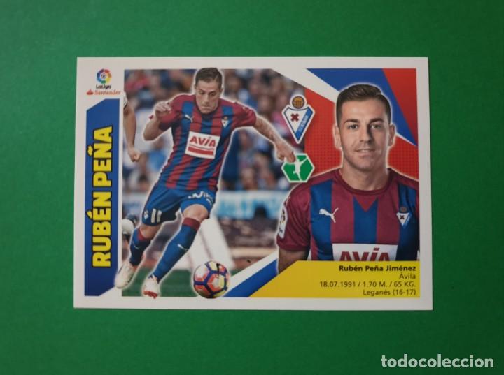 Cromos de f&uacute;tbol: 16 RUB&Eacute;N PE&Ntilde;A - EIBAR - EDICIONES ESTE 2017-18 - 17/18 (NUEVO) - Foto 1
