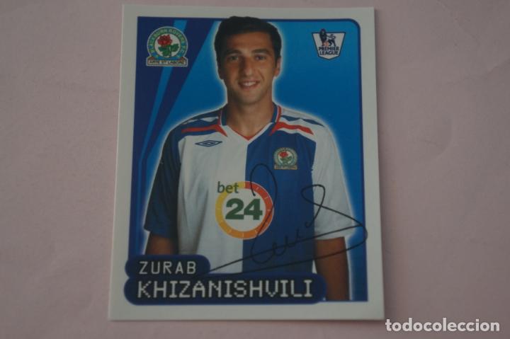 Football Stickers: CROMO DE FUTBOL KHIZANISHVILI BLACKBURN ROVERS SIN PEGAR N&ordm; 118 F.A. PREMIER LEAGUE 2007-2008 MERLIN