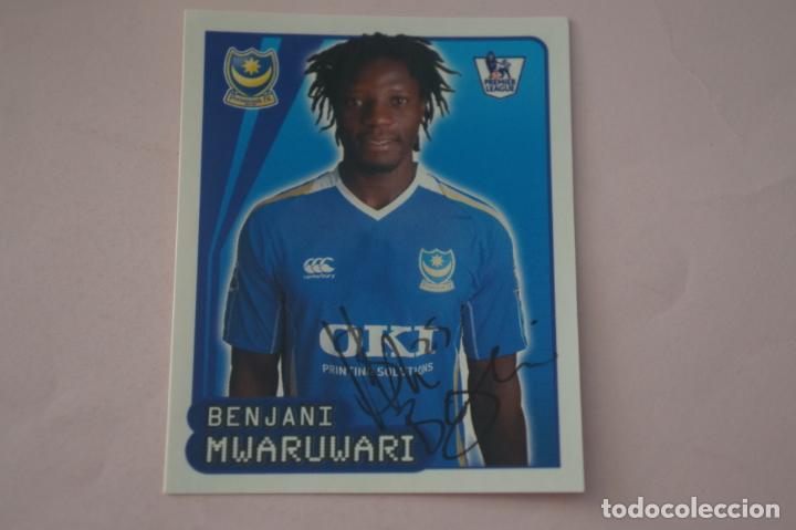 Football Stickers: CROMO DE FUTBOL MWARUWARI DEL PORTSMOUTH F.C. SIN PEGAR N&ordm; 485 F.A. PREMIER LEAGUE 2007-2008 MERLIN