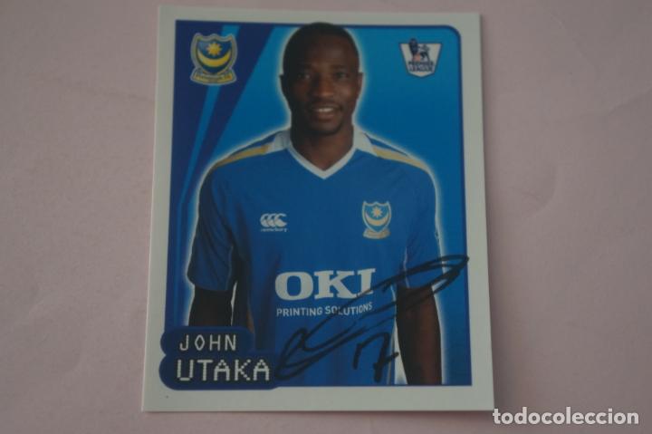 Football Stickers: CROMO DE FUTBOL UTAKA DEL PORTSMOUTH F.C. SIN PEGAR N&ordm; 487 F.A. PREMIER LEAGUE 2007-2008 MERLIN